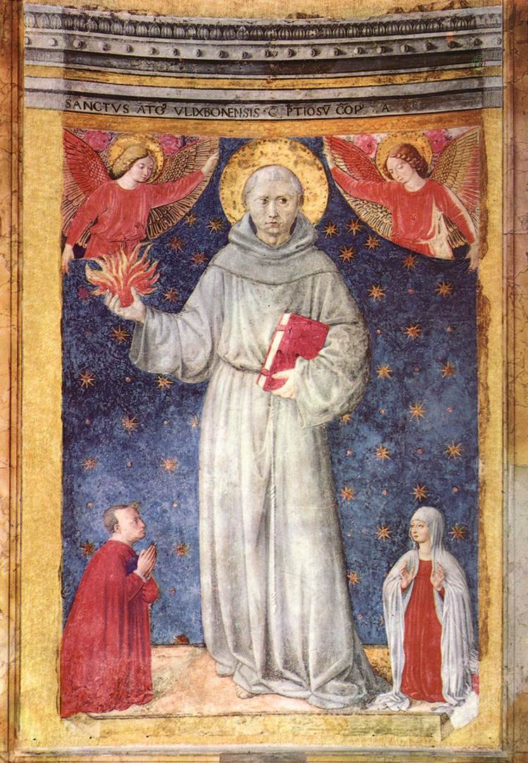 GOZZOLI, Benozzo St Anthony of Padua sg